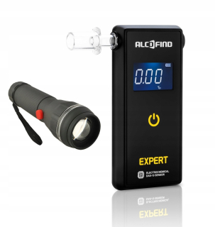 Alco -Find Expert Breathalyzer Free Kalibrácia 2 roky