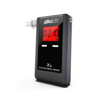Alcomat Alciity X3 v kufri hliníka senzorov