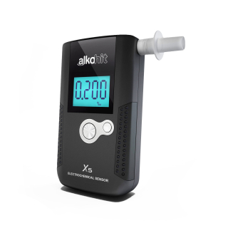 Elektrochemický dychový alkohol x5 osobný LCD