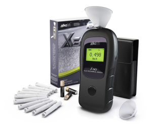 Elektrochemický dychový alcoit x50 - kalibrácia