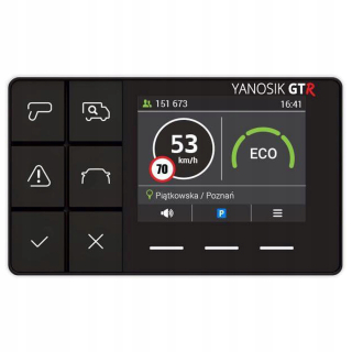 Antiradar Yanosik Gtr S-Clusive 2.4 '' Accessories