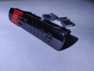 Audi Emblem S-Line Piano Black Gloss Fummy