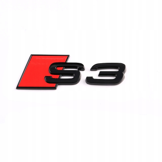 Nálepka s pečiatkami Audi S3