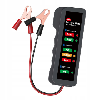Tester, skúšačka autobatérií - Auto 12V tester batérie
