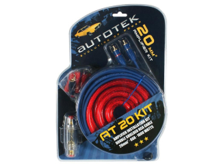 Káble Autotek AT20KIT pre zosilňovač 20mm2/1000W