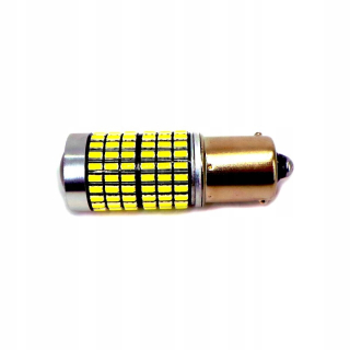 Žiarovky - BA15S P21W LED žiarovka 12-24V CANBUS 2500LM biela