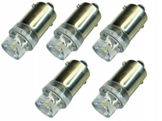 Žiarovky - Ba9s t4w super LED žiarovka 12v 5 ks