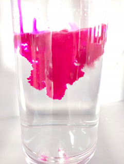 Fluorescenčné farbivo UV ružové chladené tekutina 1.5