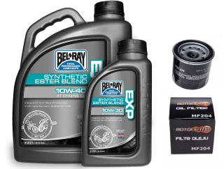 Esteter oleja Bel-Ray 10W40 Exp 4L HF204 HF303 Filter