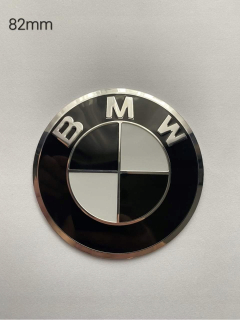 Logo BMW EMBLEM 82 mm pre čiernu ladiacu masku