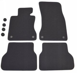 Autokoberce, autorohože - BMW 5 Series E60/E61 03-10R+Koberce Velcro Velor