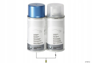 BMW Spray Spray Spray Metallic 400 2x150 ml