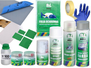 Boll kompletný veľký súbor dvaja tmel + živica