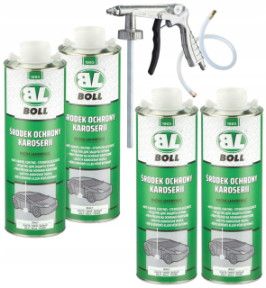 BULL LAMB SET 4X 1L biela pištoľ K2 masner