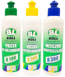 Leštenie pre leštenie basy B100 B200 B300 Paste Milk