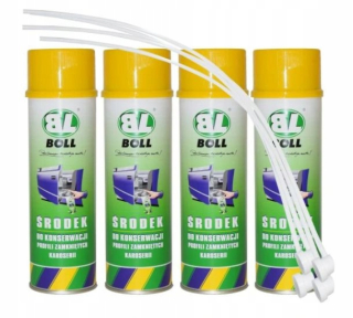 Boll na údržbu uzavretých profilov 4 x 500 ml