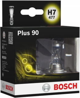 Žiarovky - Bosch Plus H7 +90% Viac svetla 12 V Duo Box
