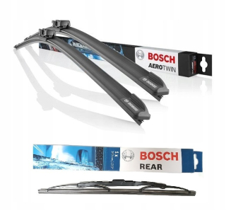Stierače na auto zostava - Bosch Wipers Ford Focus Mk2 04-06 Front + Zadný