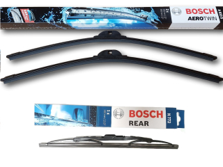 Stierače na auto zostava - Bosch Wipers Front+Zadný Audi A4 Avant (8E5, B6)