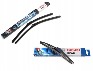 Stierače na auto zostava - Valeo Wipers Front+Zadná pre BMW X3 E83 55+50+35