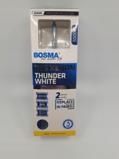 Žiarovky - Bosma D1S Xenon Thunder White +30% 5 000 000 2 ks