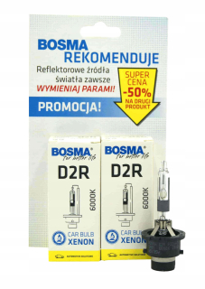 Žiarovky - Bosma Xenon D2R 6000K 85V 35W 2 ks