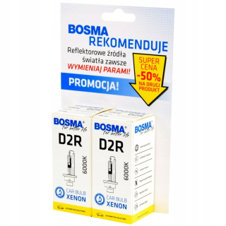 Žiarovky - Bosma Dwupak Xenon D2R 6000K 85V 35W P32d-3 8481d