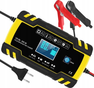 Klinový remeň kosačky - Nabíjačka automobilu pre LCD batérie 12V 24V