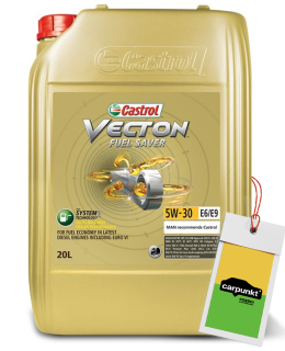 Castrol 5W-30 Vecton Saver E6 E9 20L +zadarmo
