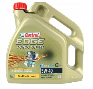 Castrol Edge 5W40 Turbo Diesel 4L