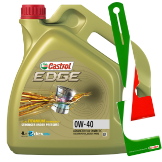 Castrol Edge Titanium FST 0W-40 4L + prívesok