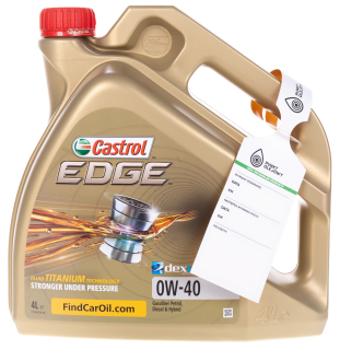 Castrol Edge Titanium FST 0W40 - 4L