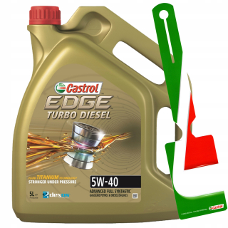 Castrol Edge Titanium Turbo Diesel 5W-40 TD 5L