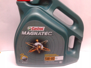 Castrol Magnatec 5W/40 C3 5 litrov nafta/benzín
