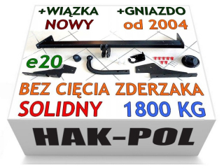 Citroen C5 2004-2008 Pevný vlečný háčik+lúč