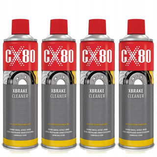 CX80 odmastený brzdový čistič 4x 600 ml