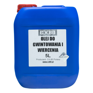 Olej CX80 na závity a vŕtanie 5L 292
