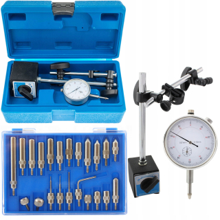 Senzor pre hodiny + Magnetický statív 0-10 mm sada