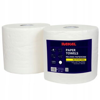 Biely uterák na čistenie uteráka 1 Ranal Roll