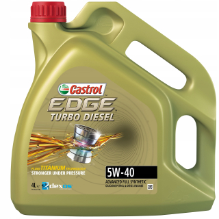 Castrol Oil Edge Motor 5W-40 PC Turbo Diesel 4L