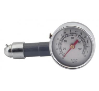 Merač tlaku pneumatík - Spiaci meter 0,5-7 bar