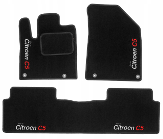 Autokoberce, autorohože - Citroen C5 III 2008-17 Gumové koberce 77