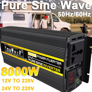 Konvertor do auta 8000W 12V prevodník