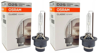 Žiarovky - D2S OSRAM XENON XENON XENON FILAMENT 66240 Original 2 PCS