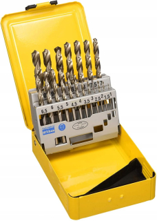 Vrtak, vrtáky - Dewalt 19-dielna kovová vŕtačka obsahujúca HSS-G 1-10 mm vŕtačky-DT5923