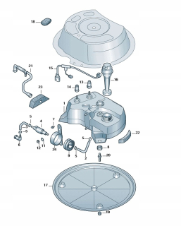 Pridanie k pôvodnému DPF VW Original G052143A2 Volkswagen