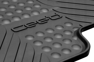 Gumové rohože do auta - Gumové rohože Kia Ceed II 2012-2018 OEM