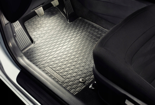 Gumové rohože do auta - Mercedes T1 207d 208d 410d kačacie koberce