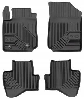 Gumové rohože do auta - Eltororo Rubber Mats pre Fiat Doblo a 2000-2010