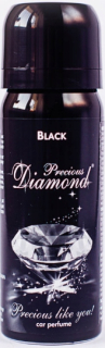 Diamantová čierna vôňa pre auto v oblasti 50 ml